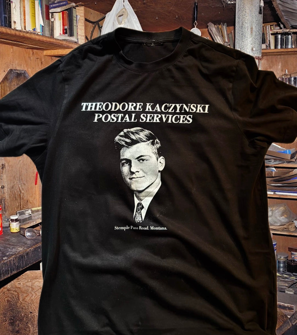 Theodore kaczinsky Postal Service T-shirt